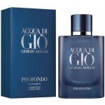 Giorgio Armani Acqua Di Gioia Profondo parfémovaná voda pánská 125 ml – Hledejceny.cz