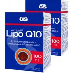 GS Koenzym Lipo Q10 100 mg 60 kapslí 2 balení – Hledejceny.cz