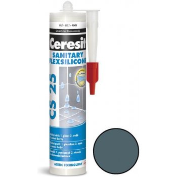 Ceresit CS 25 silikon sanitární - 280 ml ir.grey