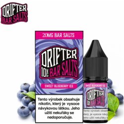 Drifter Bar Salts Sweet Blueberry Ice 10 ml 20 mg