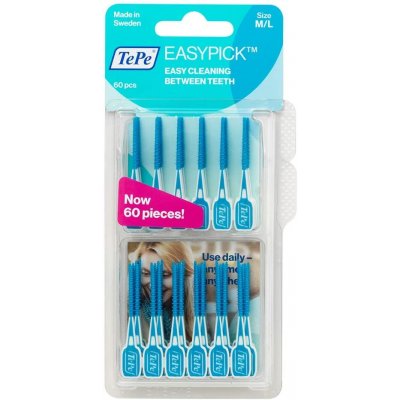 Tepe EasyPick dentální párátka M/L 60ks – Zboží Dáma