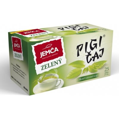 Jemča Pigi čaj zelený 25 x 1,5 g