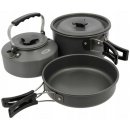 Outdoorové nádobí Ngt Sada Nádobí Kettle Pot & Pan Set 3-díl