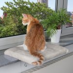 Trixie Plyšové lehátko na parapet sv. – Zbozi.Blesk.cz