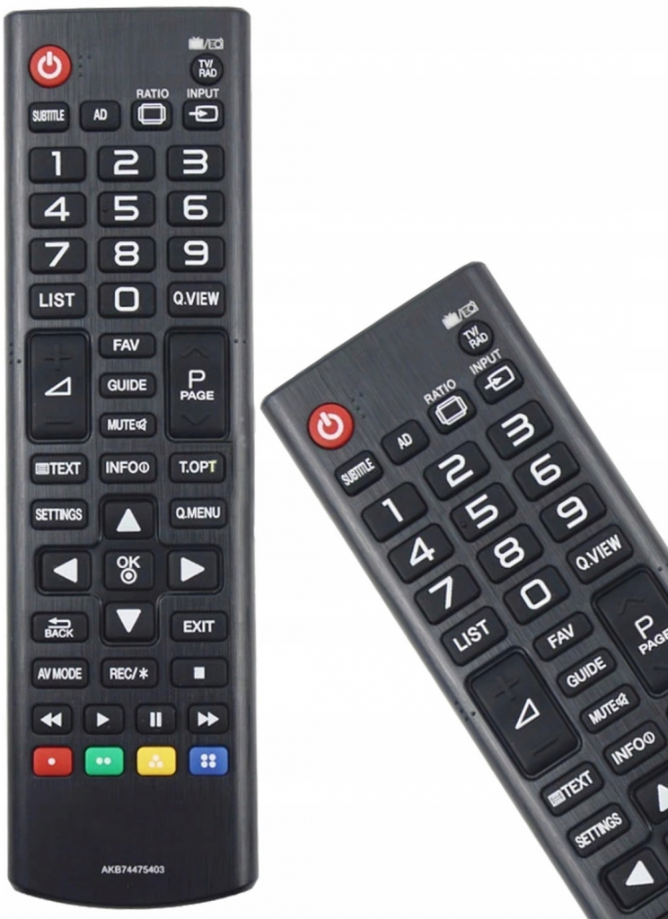 Dálkový ovladač Wessper LG AKB 74475490 Smart TV Remote Conrol New