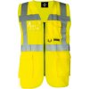 Pracovní oděv Korntex Bezpečnostní reflexní vesta Berlin Žlutá