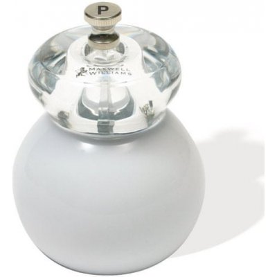 Maxwell & Williams Bounce mlýnek na pepř bílý 11 cm – Sleviste.cz