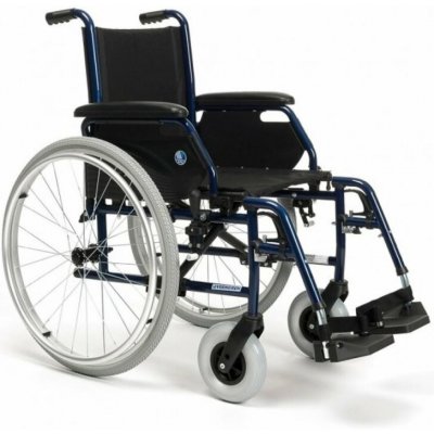 JAZZ S50 Vozík mechanický standardní Šířka sedu 39 cm, vzduchová kola – Zbozi.Blesk.cz