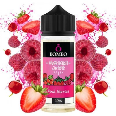 Bombo - Wailani Juice Shake & Vape - Pink Berries 40 ml – Zbozi.Blesk.cz