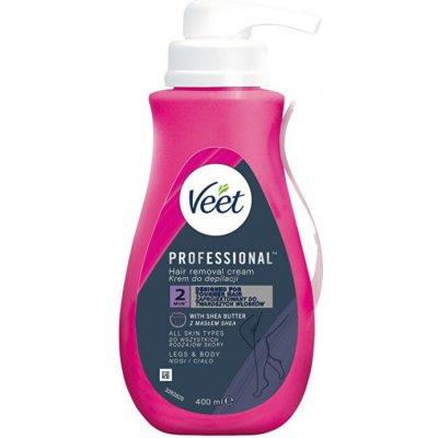 Veet Depilační krém pro všechny typy pokožky Proffesional (Hair Removal Cream) 100 ml – Zbozi.Blesk.cz