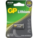 GP Lithium CR123A 1ks 1022000111 – Zboží Živě