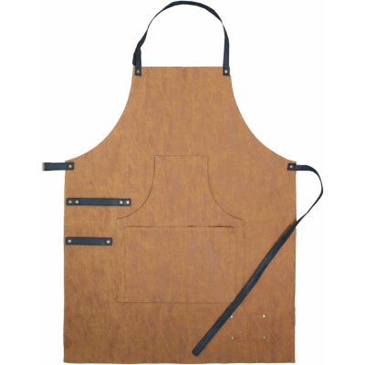 L-Merch Unisex zástěra NT5260 Brown 85x75cm – Hledejceny.cz