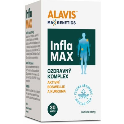 Alavis MAX Genetics InflaMAX 30 kapslí – Hledejceny.cz