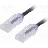 síťový kabel Panduit UTP28X5MBL Patch, F/UTP,TX6A-28™, 6a, drát, Cu, LSZH, 5m, černý