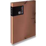 Karton P+P 2-729 desky s gumou Metallic měděná A4 – Zboží Živě