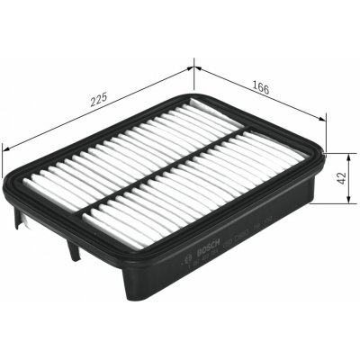 Vzduchový filtr Bosch 1 457 433 784 – Hledejceny.cz