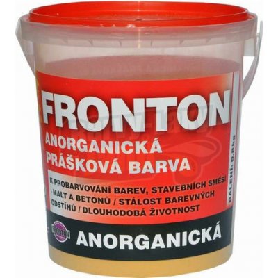 Fronton Speciál prášková barva Žlutá pro venkovní a vnitřní použití 800 g – Sleviste.cz