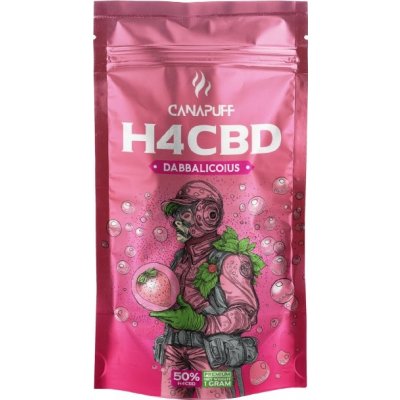 CanaPuff Dabbalicious 50% - H4CBD Květy 1g