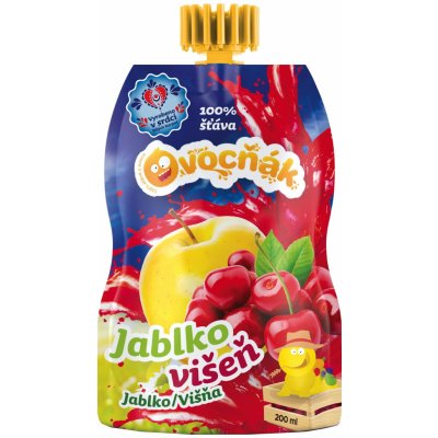 Ovocňák Ovocný mošt Jablko-Višeň 200 ml – Zboží Dáma
