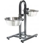Trixie Psí bar nastavitelná misek 2 x Miska 2,8 l/24 cm – Zboží Mobilmania