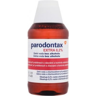 Parodontax Extra 0,2% 300 ml ústní voda bez alkoholu unisex