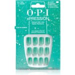 OPI Make ‘Em Jelly! XPRESS/ON umělé nehty All Teal, All Shade 30 ks – Zboží Dáma
