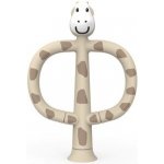 Matchstick Monkey Teething Toy and Gel Applicator kousátko s kartáčkem 2 v 1 Purple 1 ks – Zboží Dáma