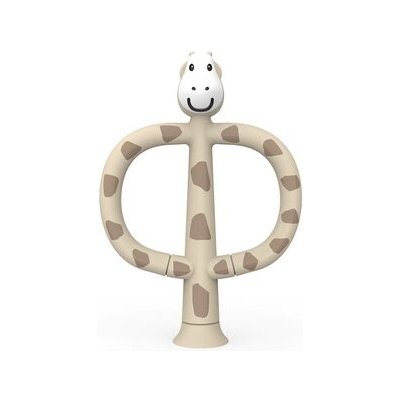 Matchstick Monkey Teething Toy and Gel Applicator kousátko s kartáčkem 2 v 1 Purple 1 ks – Hledejceny.cz