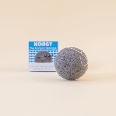Kongy Konjaková houbička bambusové uhlí – Zboží Dáma