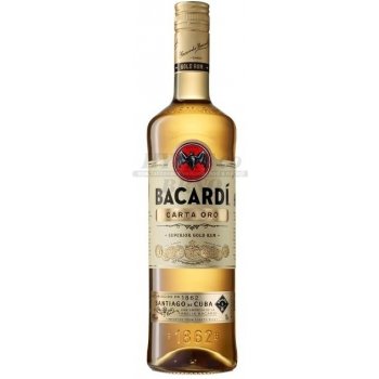 Bacardi Carta Oro 37,5% 0,7 l (holá láhev)