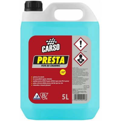 Carso PRESTA -35°C modrá 5 l | Zboží Auto