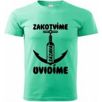 Vodácké tričko Zakotvíme uvidíme Sázava – Zboží Dáma