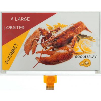 Good Display GDEM075F52 7.5" 800x480 ePaper displej 4 barvy – Zboží Živě