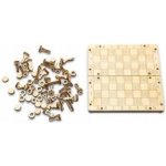 Wooden City Hra 3D Šachy a Dáma 2v1 – Sleviste.cz