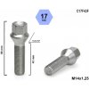 Autokolový šroub a matice Kolový šroub M14x1,25x43, kuželový, klíč 17, C17F43F, výška 68 mm