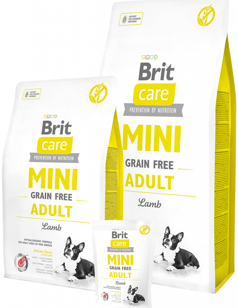 Brit Care Mini Grain-free Adult Lamb 2 x 7 kg