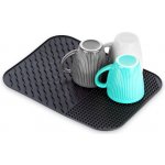 VILDE Podložka - odkapávač ke dřezu, černý 34 x 26,5 cm – Zboží Dáma