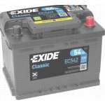 Exide Classic 12V 54Ah 500A EC542 – Sleviste.cz