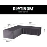 Aerocover 7942 Ochranný obal na zahradní rohovou sedačku 270x270x100 v.70 cm – Hledejceny.cz
