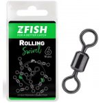 ZFISH Obratlík Rolling Swivel vel. 8 10 ks – Sleviste.cz