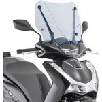 D1181Bl plexi čiré/modré \"Ice\" Honda SH 125-150 (20-25)/SH 350 (21-26), vxš330x450 mm