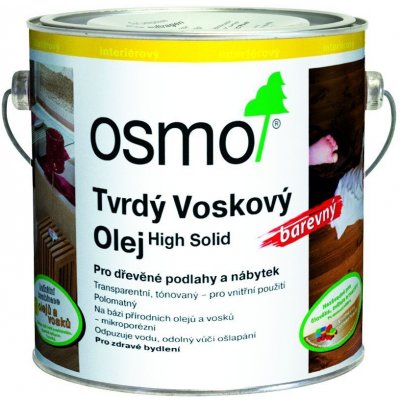Osmo 3040 Tvrdý voskový olej 0,375 l Transparentně bílý – Sleviste.cz