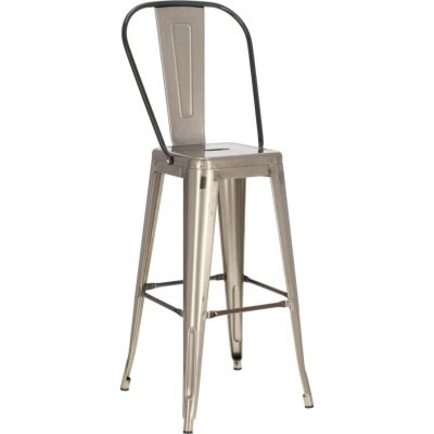 D2.Design Paris Back 75 cm metalik – Zboží Dáma