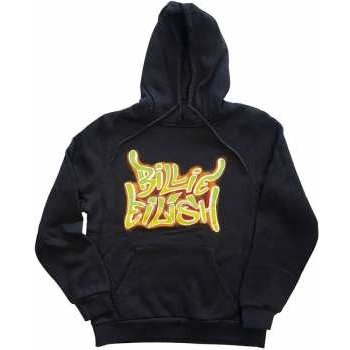 Billie Eilish Unisex Hoodie Airbrush Flames Blohsh