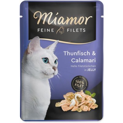 Miamor Filet tuňák kalamáry 100 g – Hledejceny.cz