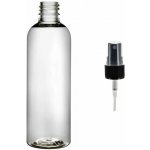 Via Plastová lahvička čirá s Černým kosmetickým rozprašovačem 100 ml – Hledejceny.cz