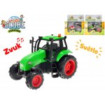 Mikro trading Traktor kov 12 cm na setrvačník na baterie 3xLR41 se zvukem se světlem – Zboží Dáma