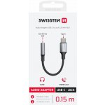 Swissten 73502311 USB C/Jack, 0,15m – Hledejceny.cz