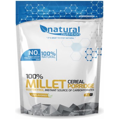 Natural Nutrition Instant Millet Porridge Instantní jáhlová kaše 1 kg