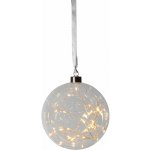 STAR TRADING Glow LED dekorační koule ze skla Ø 15 cm čirá – Hledejceny.cz